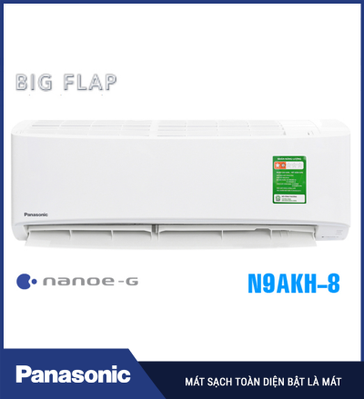 Điều hòa Panasonic 1 chiều 9000BTU N9AKH-8