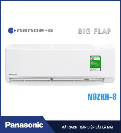 Điều hòa Panasonic 1 chiều 9.000BTU N9ZKH-8