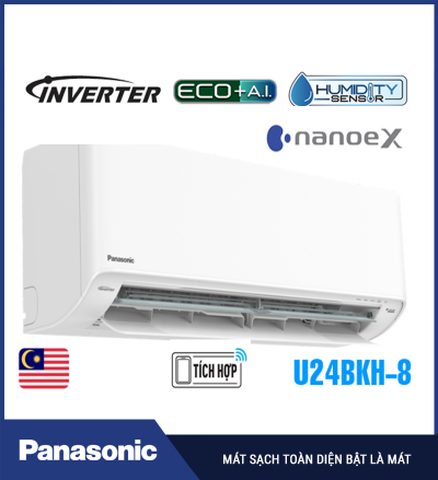Điều hòa Panasonic 24000BTU 1 chiều inverter U24BKH-8