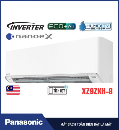Điều hòa Panasonic 2 chiều inverter 9.000BTU XZ9ZKH-8