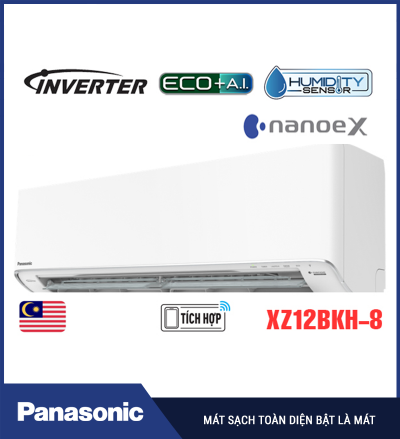 Điều hòa Panasonic 12000 BTU 2 chiều inverter XZ12BKH-8