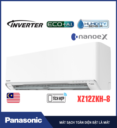 Điều hòa Panasonic 2 chiều inverter 12.000BTU XZ12ZKH-8