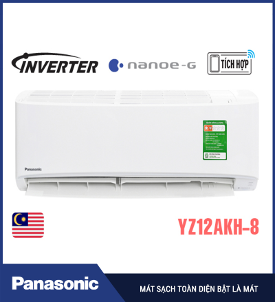 Điều hòa Panasonic 2 chiều 12.000BTU inverter YZ12AKH-8